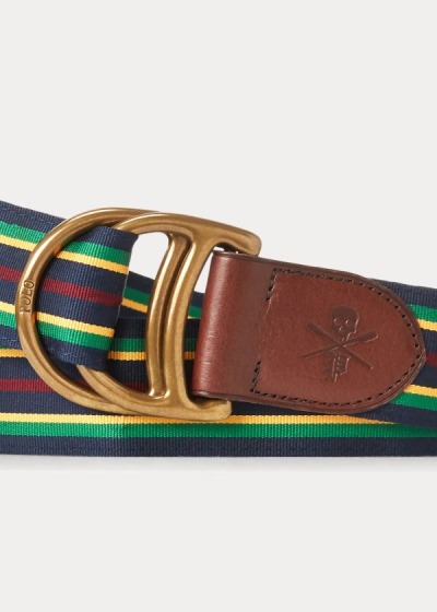 Cintos Polo Ralph Lauren Equestrian Grosgrain Homem 62135-YXLS